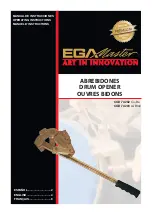 EGAmaster 74282 Cu-Be Operating Instructions Manual preview