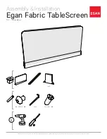EGAN Fabric TableScreen Assembly & Installation preview