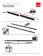 Предварительный просмотр 5 страницы EGAN TackRail Assembly & Installation