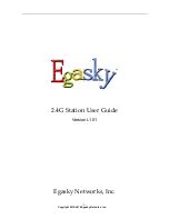 Egasky Saturn R24M Nano User Manual preview