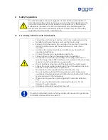 Предварительный просмотр 14 страницы Egger EL 3 51310 Operating Manual