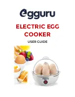 Egguru Electric Egg Cooker User Manual предпросмотр