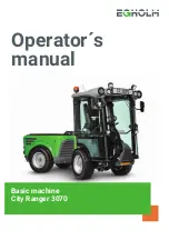 Egholm City Ranger 3070 Operator'S Manual preview