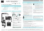 EGi Air Radio 41518 Basic Instructions предпросмотр