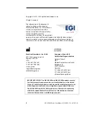 Preview for 2 page of EGi GES 400 MR User Manual