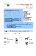 Предварительный просмотр 1 страницы EGi HydroCel Geodesic Sensor Nets Series User Instructions