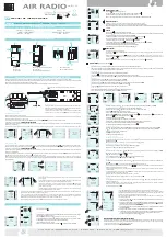 Предварительный просмотр 1 страницы EGi play & sound AIR RADIO 41514 Instruction Manual