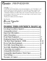 Preview for 2 page of Egnater Armageddon Owner'S Manual