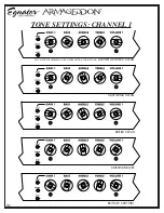 Preview for 8 page of Egnater Armageddon Owner'S Manual