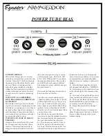 Preview for 12 page of Egnater Armageddon Owner'S Manual