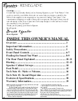 Preview for 2 page of Egnater Renegade 112 Owner'S Manual