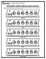 Preview for 8 page of Egnater Renegade 112 Owner'S Manual