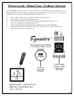 Preview for 13 page of Egnater Tourmaster 4100 Owner'S Manual