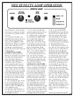 Preview for 15 page of Egnater Tourmaster 4100 Owner'S Manual