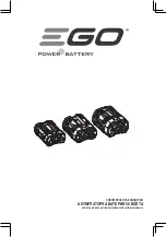 Ego Power+ BA1120E Instructions Manual предпросмотр