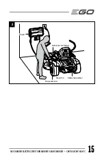 Предварительный просмотр 15 страницы Ego Power+ CHV1600 Operator'S Manual