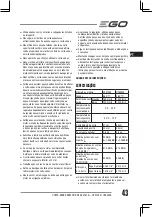 Предварительный просмотр 43 страницы Ego Power+ HT5100E Operator'S Manual