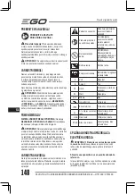 Предварительный просмотр 148 страницы Ego Power+ HT5100E Operator'S Manual