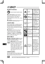 Предварительный просмотр 152 страницы Ego Power+ HTA2000 Operator'S Manual