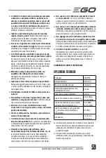 Предварительный просмотр 59 страницы Ego Power+ LB5750E Operator'S Manual