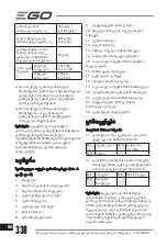 Preview for 338 page of Ego Power+ LM1900E-SP Operator'S Manual