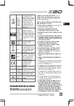 Предварительный просмотр 23 страницы Ego Power+ RTA2300 Operator'S Manual