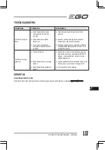 Предварительный просмотр 117 страницы Ego Power+ RTA2300 Operator'S Manual