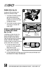 Preview for 58 page of Ego Power+ SNT2110 Operator'S Manual