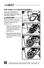 Preview for 66 page of Ego Power+ SNT2110 Operator'S Manual