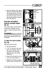 Preview for 29 page of Ego Power+ SNT2120AP Operator'S Manual