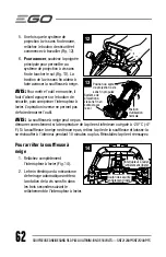 Preview for 62 page of Ego Power+ SNT2120AP Operator'S Manual