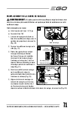 Preview for 71 page of Ego Power+ SNT2120AP Operator'S Manual