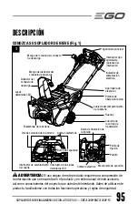 Preview for 95 page of Ego Power+ SNT2120AP Operator'S Manual