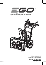 Ego Power+ SNT2400E Operator'S Manual предпросмотр