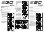 EGO AB2102D Operator'S Manual предпросмотр