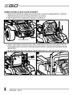 Предварительный просмотр 6 страницы EGO ABK4200 Operator'S Manual