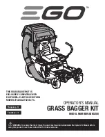 Предварительный просмотр 1 страницы EGO ABK5200 Operator'S Manual