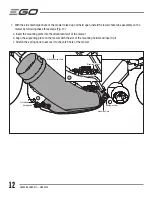 Preview for 12 page of EGO ABK5200 Operator'S Manual