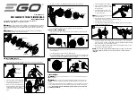 Предварительный просмотр 1 страницы EGO AH1520 Operating Manual
