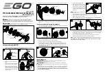Preview for 2 page of EGO AH1520 Operating Manual