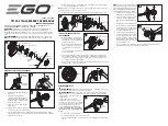 Preview for 2 page of EGO AH1522 Operating Manual