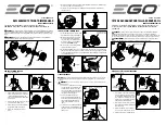 EGO AH1530 Operating Manual preview