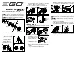 EGO AH1531 Operating Manual preview