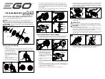 Preview for 2 page of EGO AH1531 Operating Manual