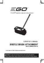 EGO BBA2100 Operator'S Manual preview