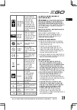 Preview for 19 page of EGO BC3800E Operator'S Manual