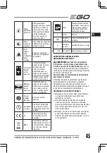 Preview for 45 page of EGO BC3800E Operator'S Manual