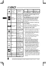 Preview for 70 page of EGO BC3800E Operator'S Manual