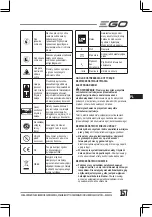 Preview for 157 page of EGO BC3800E Operator'S Manual