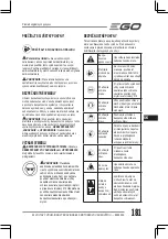 Preview for 181 page of EGO BC3800E Operator'S Manual